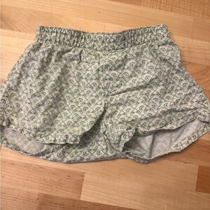 Vineyard Vines Kids Patterned Shorts - Blue and Cream